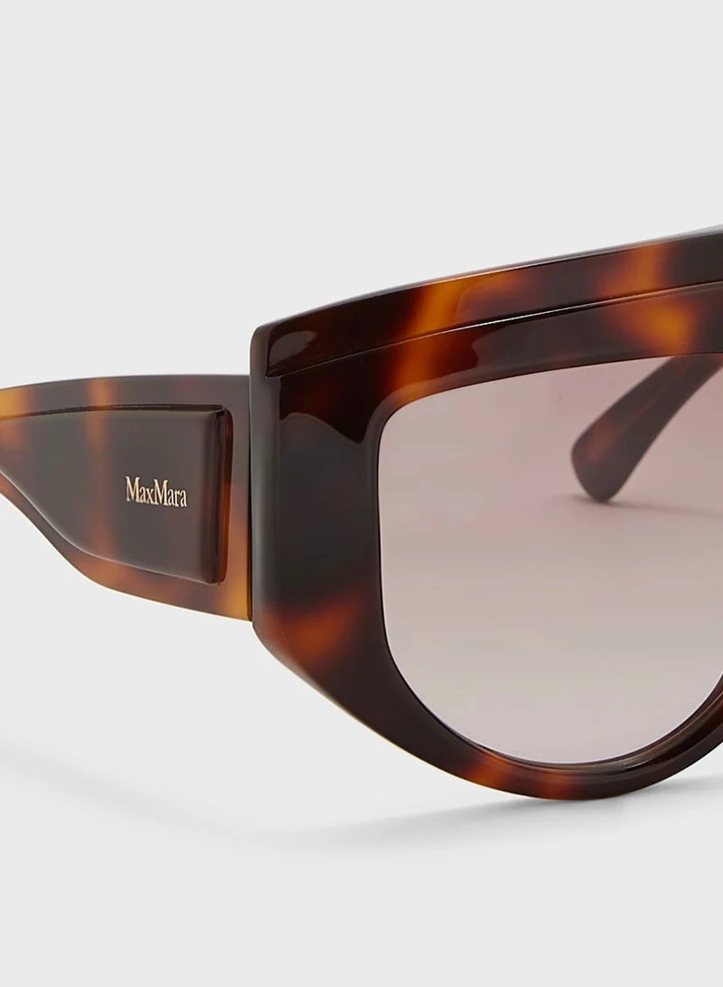 MaxMara Classic Vintage Oversized Sunglasses