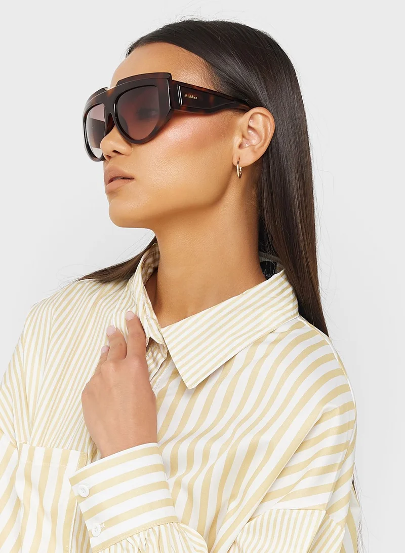 MaxMara Classic Vintage Oversized Sunglasses