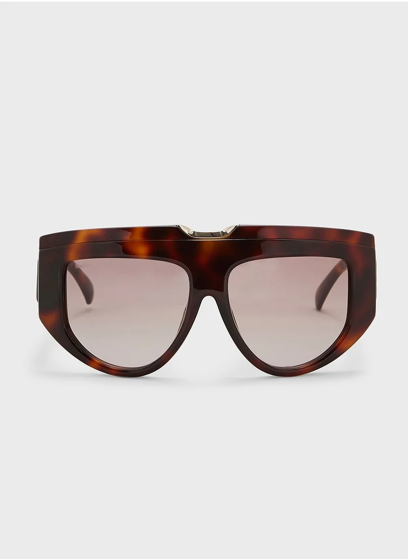 MaxMara Classic Vintage Oversized Sunglasses