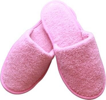 Ender Home Towel Bathroom Home Hotel Maternity Slippers Non-Slip Thin Sole Closed Slippers  - Image 1