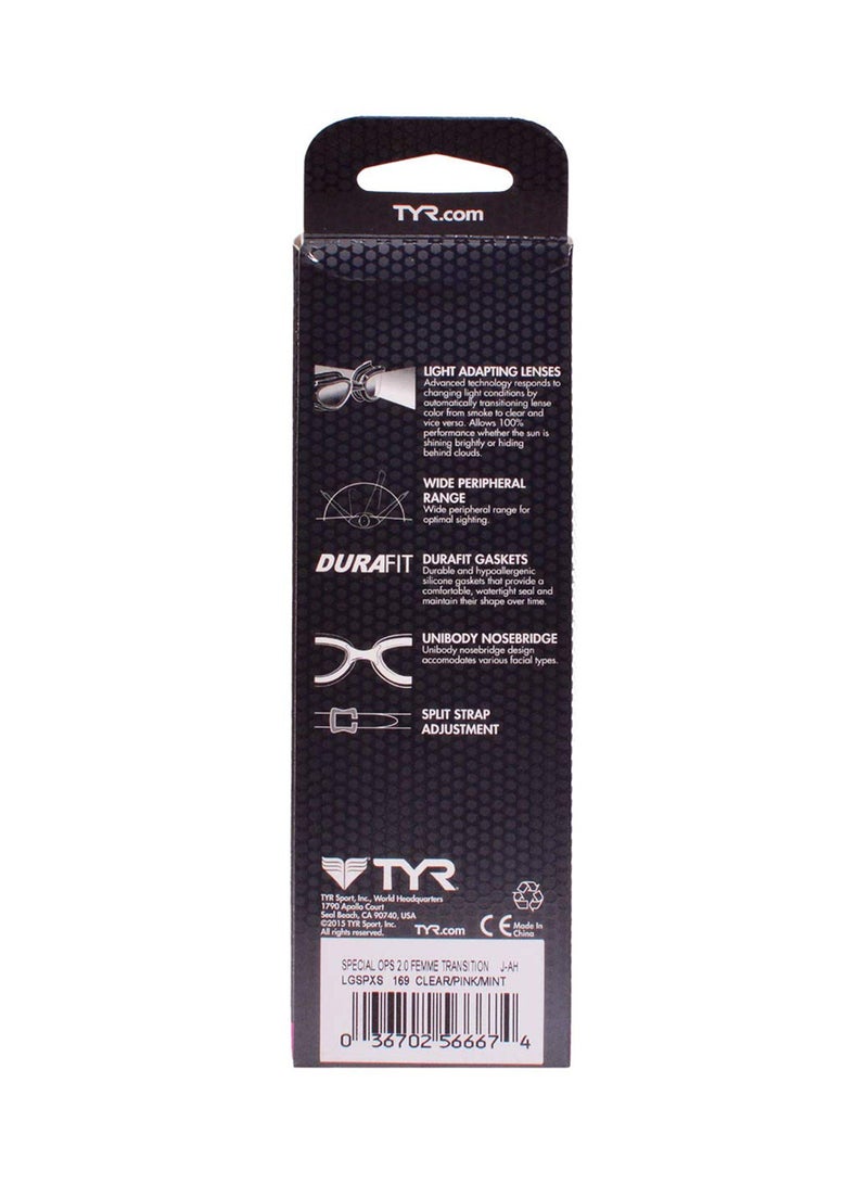 TYR Blend Special Ops 2.0 Femme Transition Women's Swimming Goggles (One Size) - Image 5