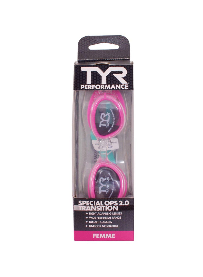 TYR Blend Special Ops 2.0 Femme Transition Women's Swimming Goggles (One Size) - Image 4