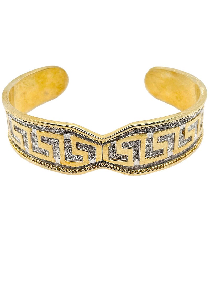 BTC ELLA - Silver Bangle Gold Plated (SIL0565) - Image 2