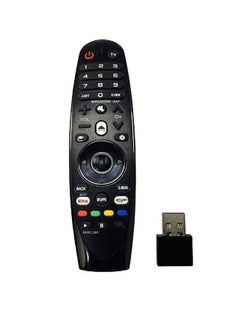 Zaboon Mr-18 600 Replacement Tv Remote Control Compatible With Most Lg Televisions Smart Tvs Netflix And Prime Hot Button Black  - Image 1