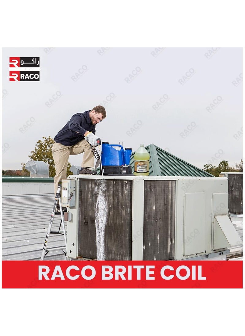 RACO - Briton Brite Coil Condenser Cleaner for Cleaning Grease-Contaminated Refrigeration Coils and Condensers, 3.7 Litre - Image 1