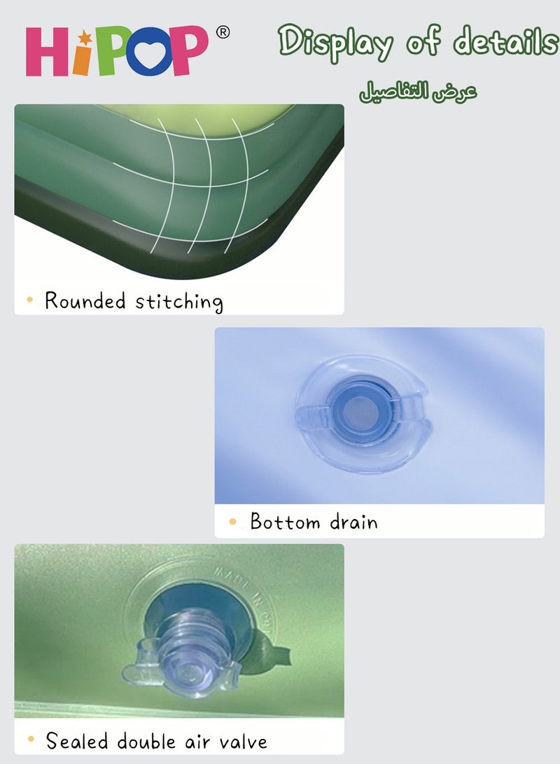 HIPOP Inflatable Swimming Pool for Outdoor Play,150cm Strong PVC Material,Outdoor Large Kids Swimming Pool - Image 3
