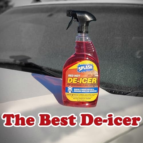 SPLASH Red Hot De-icer Windshield Trigger Spray 32 Ounces (Pack of 3) - Image 5