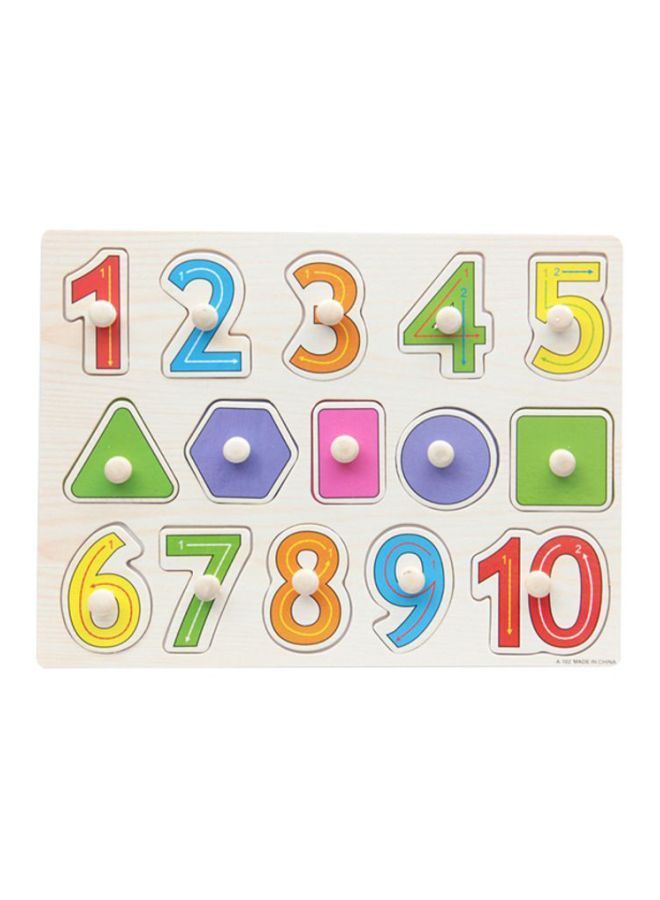 NIBEMINENT Educational Wooden Puzzle Set  - Image 1