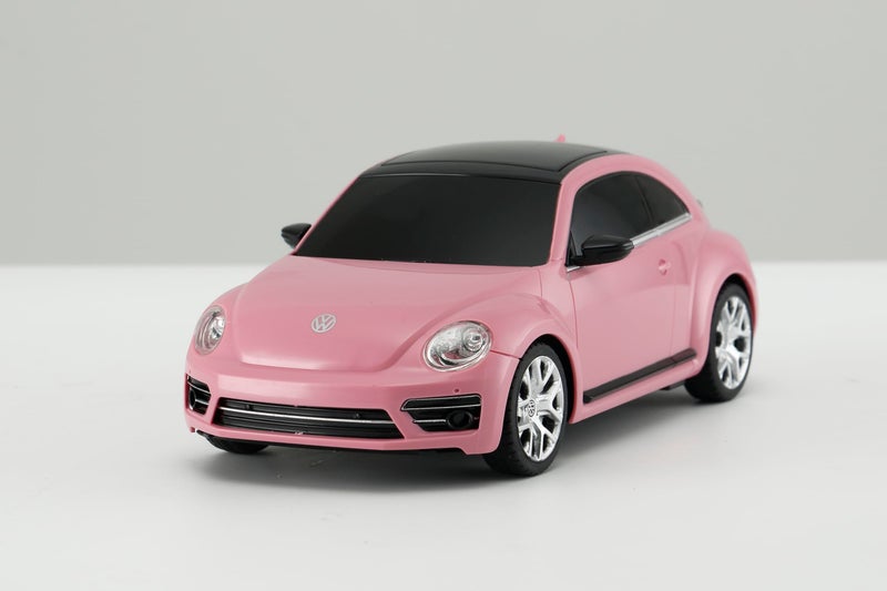 RASTAR Rc Beetle Volkswagen, 1:24 Scale Kids Remote Control Racing car, Pink Rc Toy Car for Kids Girls Toddlers. - Image 2