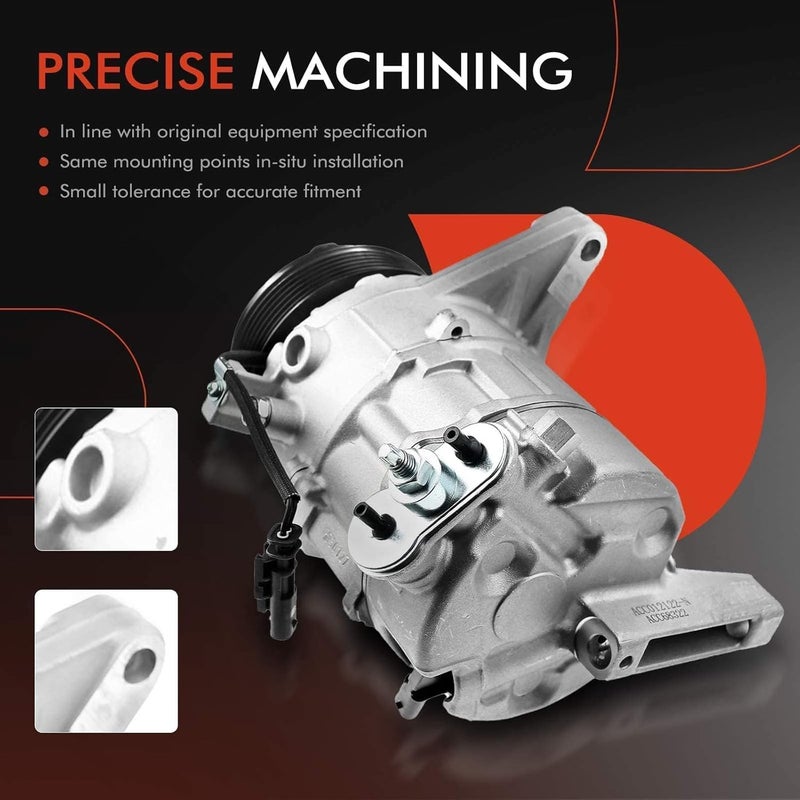 A-Premium ضاغط مكيف A-Premium مع قابض لسيارات شيفروليه وبويك - Image 5