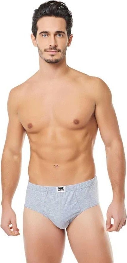 Passion Men's Colorful Combed Cotton Slip Panties 0109 - 12 Pieces