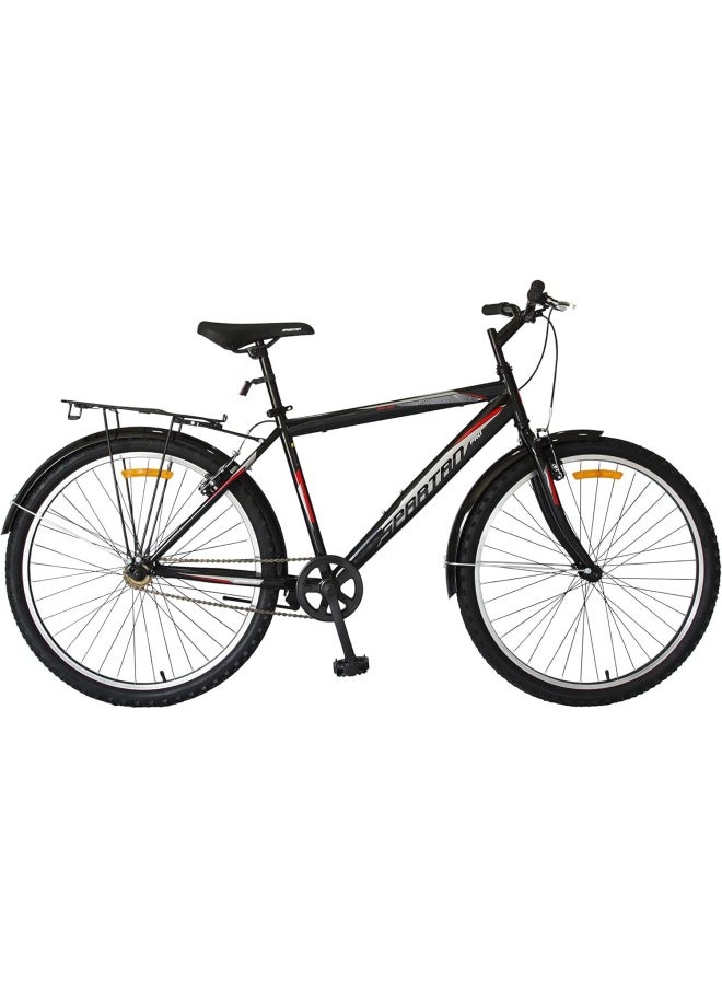 Spartan commuter steel mountain bicycle ,Black,24",SP-3061  - Image 2