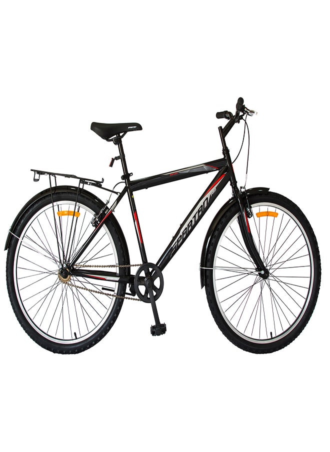 Spartan commuter steel mountain bicycle ,Black,24",SP-3061  - Image 1