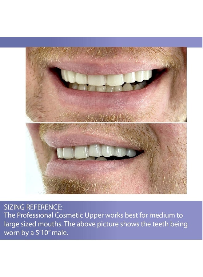 Instant Smile Professional Cosmetic Upper New from Instant Smile Hand Crafted Detail Custom fit at Home Works Best in Medium to Large Sized Mouths - Image 4