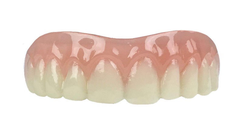 Instant Smile Professional Cosmetic Upper New from Instant Smile Hand Crafted Detail Custom fit at Home Works Best in Medium to Large Sized Mouths - Image 1