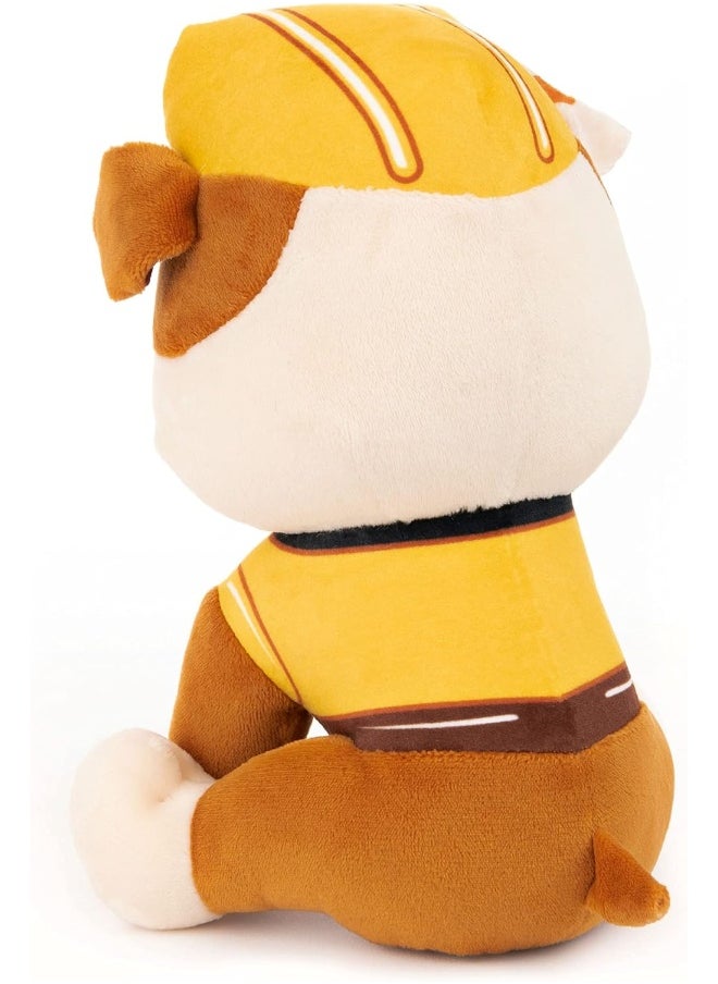 GUND GUND Paw Patrol Rubble in Signature Construction Uniform for Ages 1 and Up, 9”  - Image 4