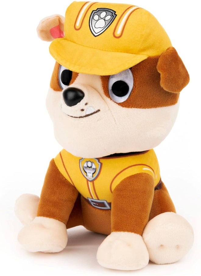 GUND GUND Paw Patrol Rubble in Signature Construction Uniform for Ages 1 and Up, 9”  - Image 3