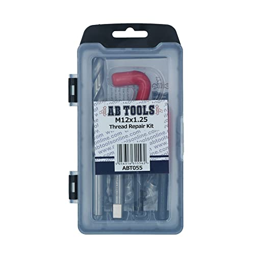 AB Tools-Neilsen M12 x 1.25mm Thread/Tap Repair Cutter kit helicoil 15pc Set Damaged Thread - Image 4