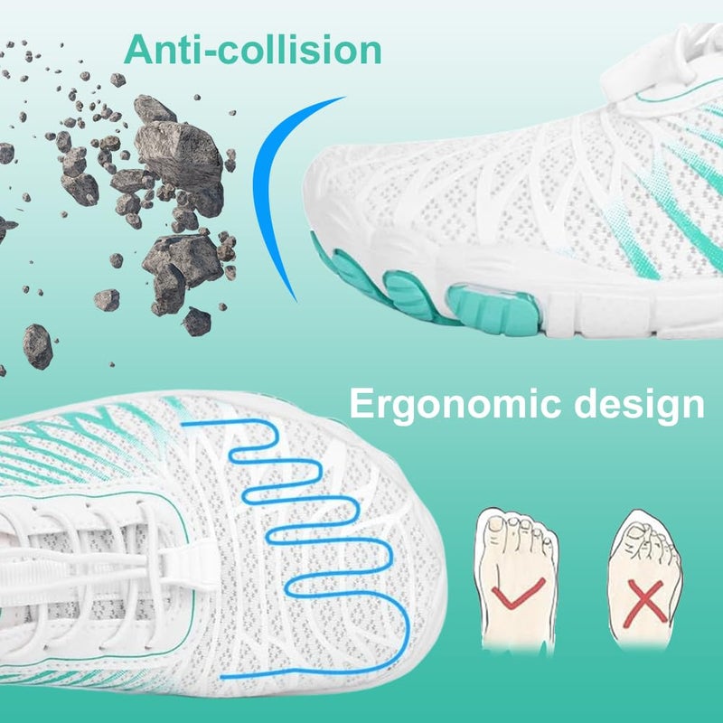 ELETON Hike Barefoot Shoes Womens Men Footwear,Pro-Healthy&Non-Slip Water Shoe for Women Men, Wide Toe Running Shoes Boots Sneakers Unisex - Image 3