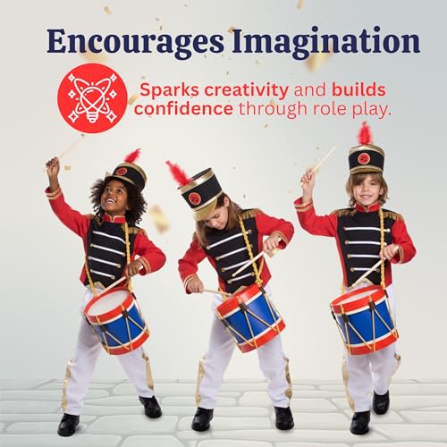 Dress Up America Marching Band Costume for Boys - Drum Major Uniform for Kids - Image 3