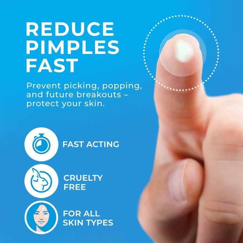 KEYCONCEPTS PatchRx Pimple Patches for Face (500 Patches), Hydrocolloid Acne Patches with Tea Tree Oil, Pimple Patch Pimple Stickers - Hydrocolloid Patch Acne Dots - Acne Pimple Patches For Face - Zit Patches - Image 4