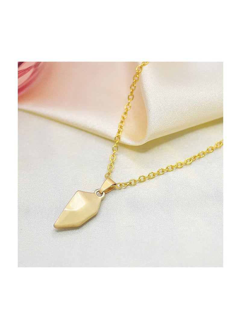 Excefore Two Souls One Heart Pendant Necklaces for Couple, Wishing Stone Creative Magnet Couples Necklace - Image 3