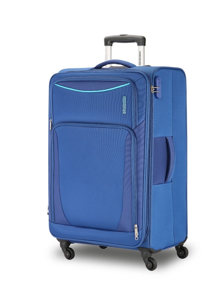 PORTLAND Soft Spinner Trolley Luggage LARGE 79CM BLUE - pzsku/Z29144F3F5876EA7D6FF1Z/45/_/1715607452/dacb6a26-4451-4c6c-bb1b-f565b640c756