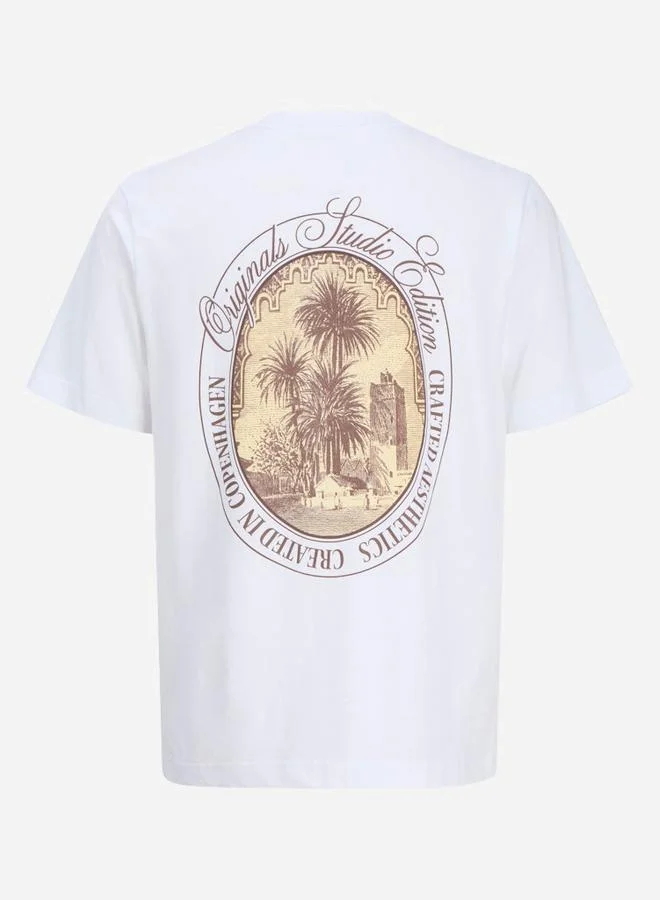 JACK & JONES Jack & Jones Graphic Print Short Sleeve T-Shirt