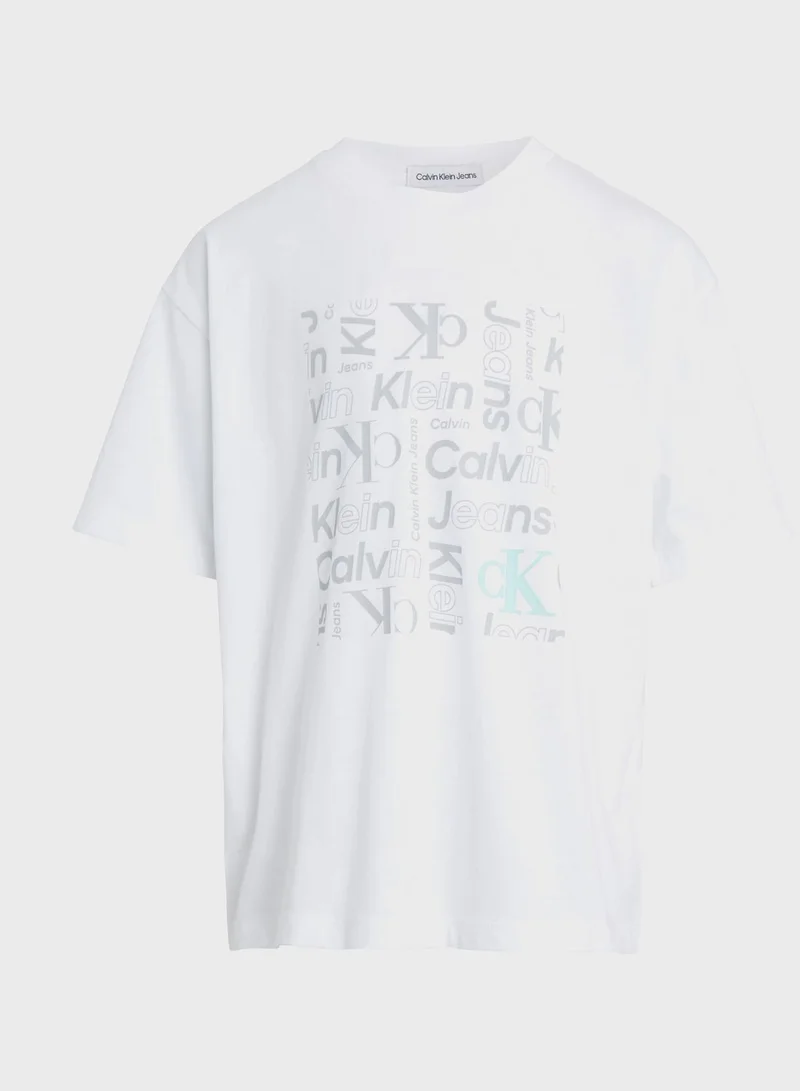 Calvin Klein Jeans Kids All Over Print T-Shirt