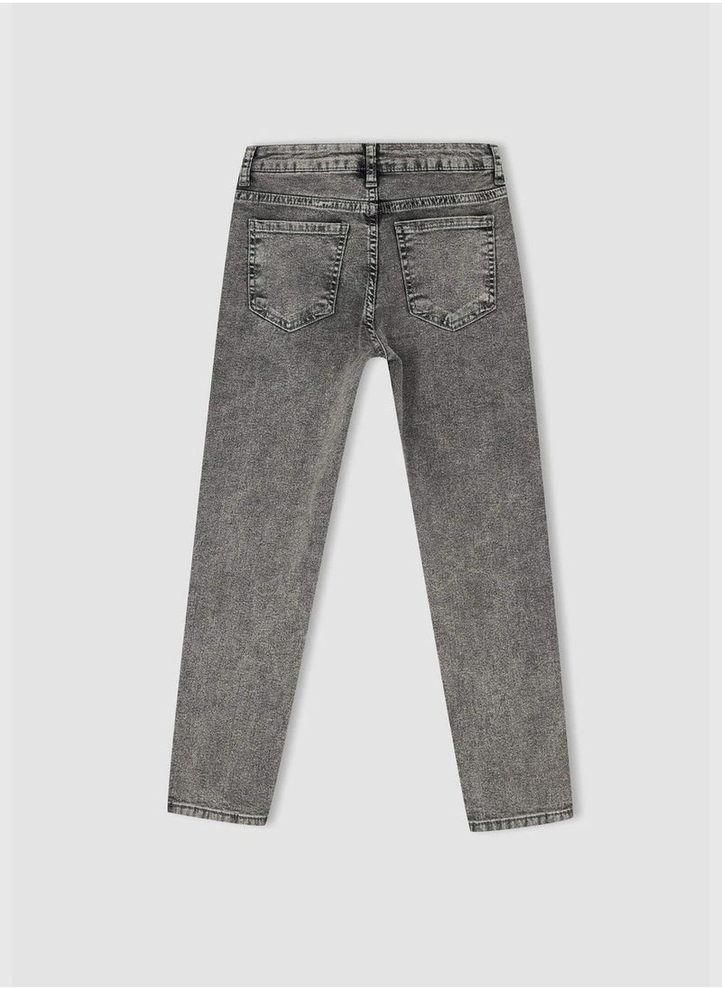 DeFacto Boy Slim Fit Denim Trousers  - Image 4
