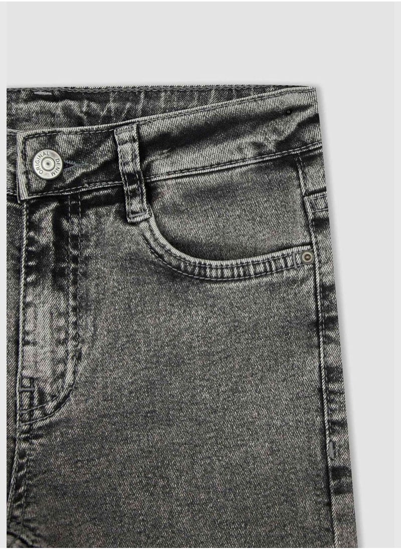 DeFacto Boy Slim Fit Denim Trousers  - Image 2