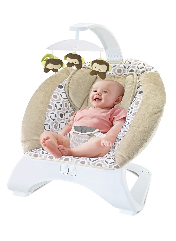 Baby - BOUNCER W/MUSIC (GRAY) 33-1592378 - Image 1