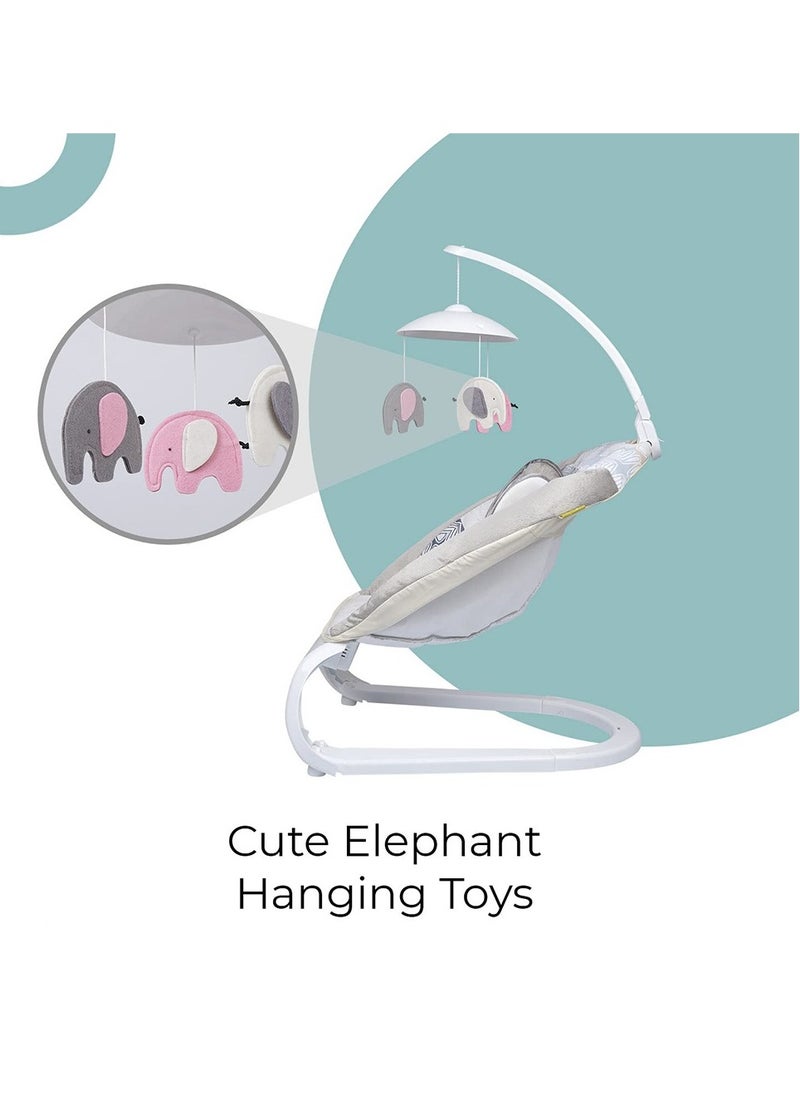 Baby - BOUNCER W/MUSIC (GRAY) 33-1592378 - Image 1