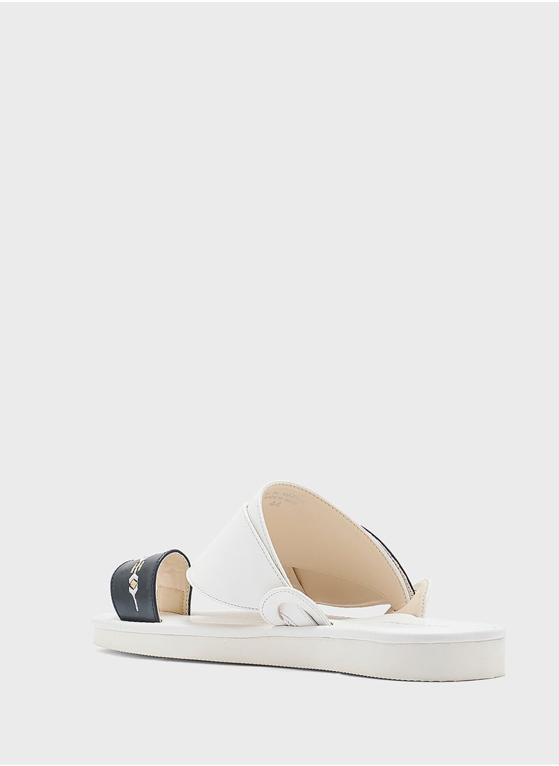 Robert Wood Embroidered Traditional Arabic Sandals  - Image 2