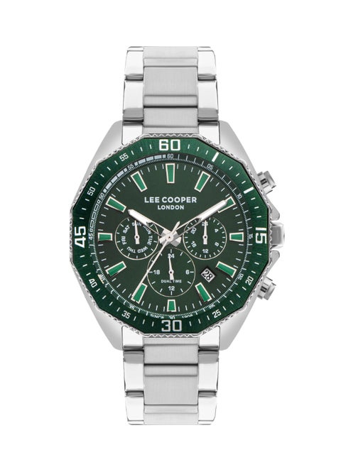 LEE COOPER Men's Multi Function Green Dial Watch - LC07847.370