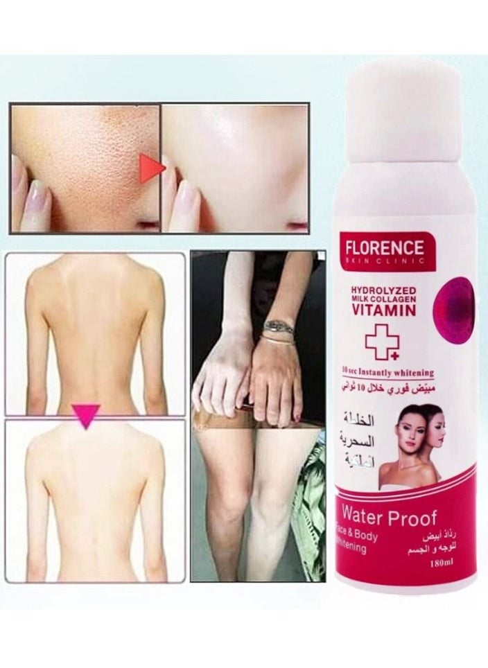Florence Instant whitening spray with collagen 180ml  - Image 2