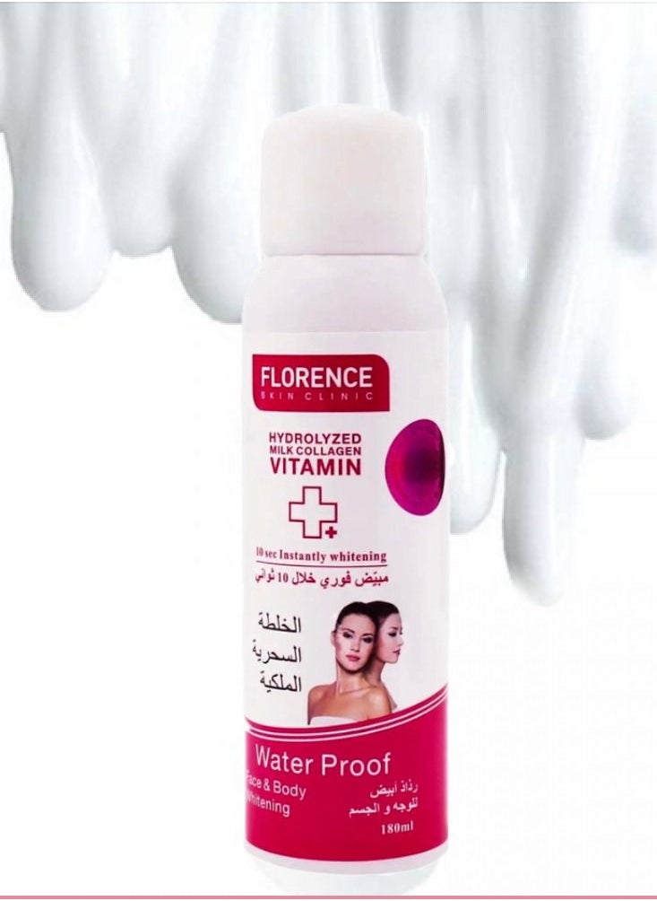 Florence Instant whitening spray with collagen 180ml  - Image 4