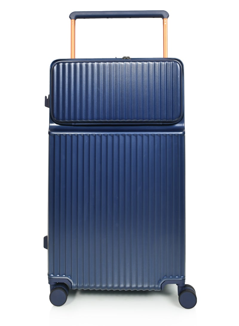 مورانو طقم شنط سفر بعجلات دوارة مكون من ثلاثة قطع مقاس: "28-"24 -"20 انش اللون: (أزرق) - Image 5