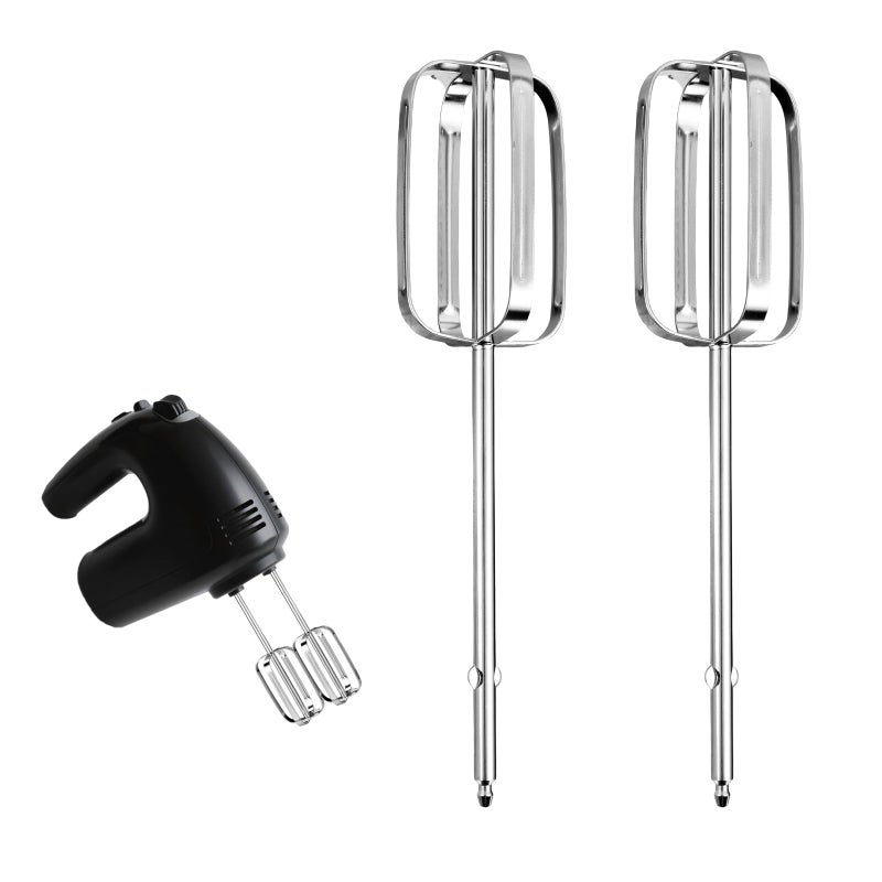Lyreh 2pcs Hand Mixer Beaters Attachments Compatible with BLACK & DECKER, Universal Stainless Steel Electric Hand Mixer Whisk Replacement for Cooking and Baking - Image 1