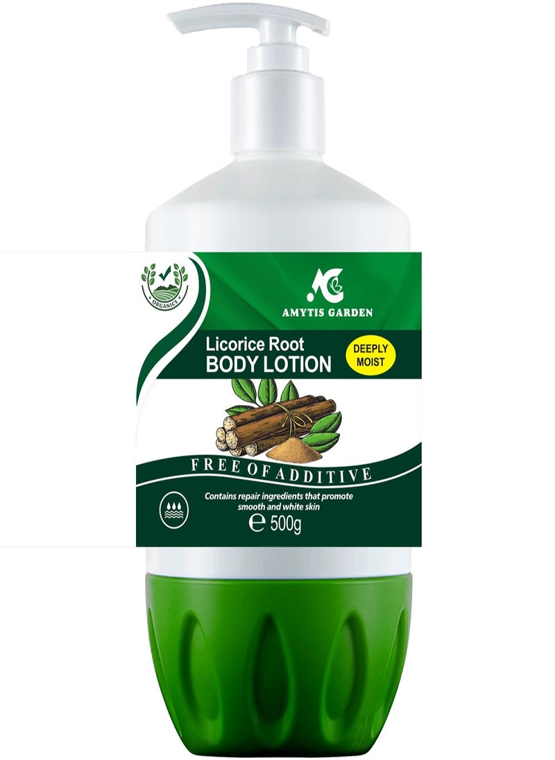 AMYTIS GARDEN - Licorice Root Body Lotion - Natural Hydration & Brightening - Image 1