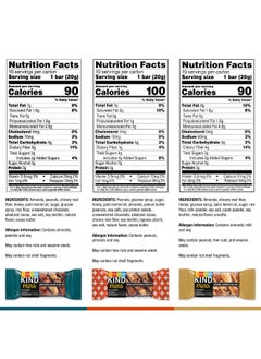 KIND Bar Minis, Variety Pack, Dark Chocolate Nuts and Sea Salt, Peanut Butter, Caramel Almond , Healthy Snacks, Gluten Free, Low Sugar/Calorie Snacks, 30 Count - pzsku/Z2914F70261BC7F42CBA7Z/45/_/1731077948/d6b8c974-8b7d-4eed-b98e-a28b4b1770f3