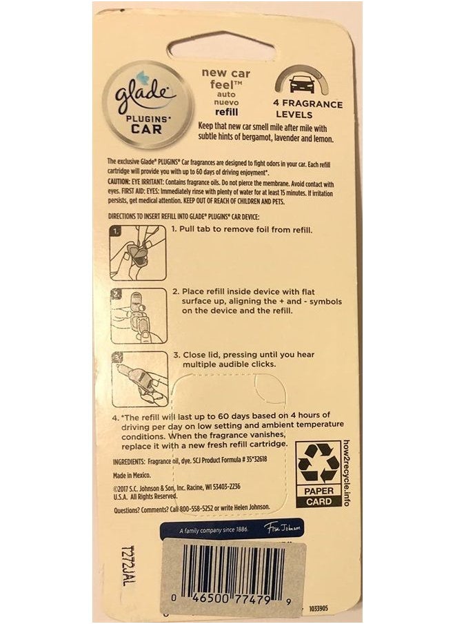 Glade - Plugins Car Refill New Car Feels 3-Pack - Image 1
