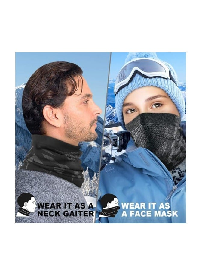 Cold Weather Ski Mask, Winter Neck Warmer Gaiter/Balaclava (1Pack) - Windproof Face Mask for Ski, Snowboard, Winter Outdoor Sport