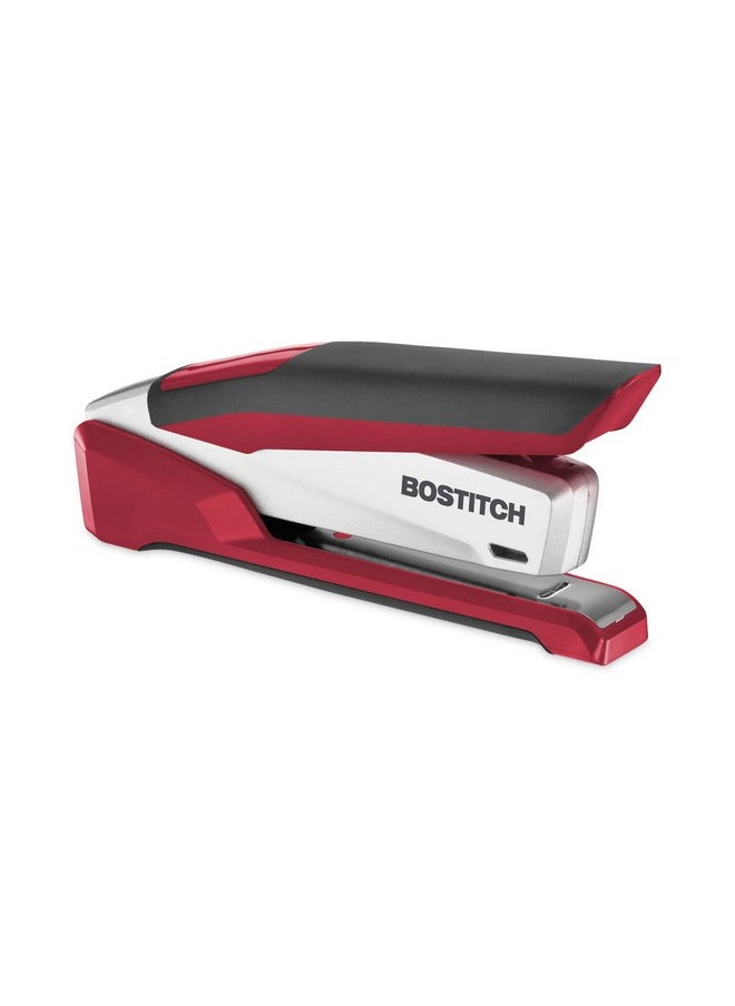 PaperPro - -Bostitch 1117 Inpower Premium Stapler, 28-Sheet Capacity, Red/Silver - Image 1