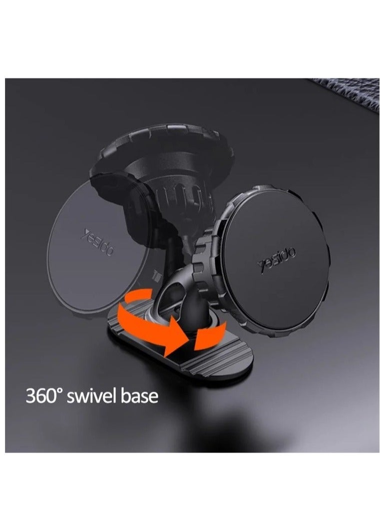 Yesido حامل هاتف لاصق على لوحة القيادة للسيارة من YESIDO C153 مع مشبك لفتحة التهوية - Image 5