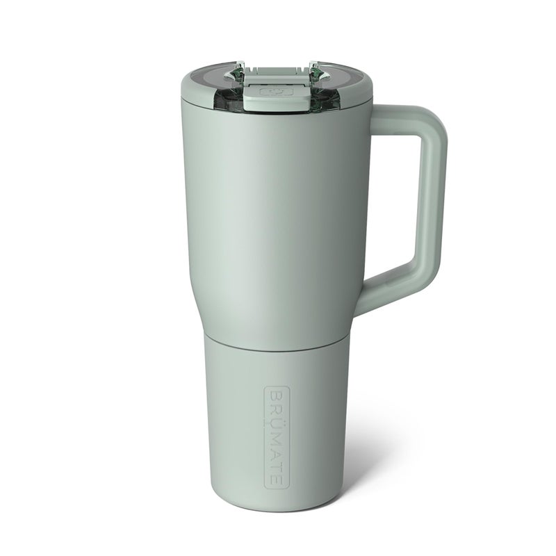 BrÃ¼Mate BrMate Mv - 35oz 100% Leak Proof Insulated Coffee Mug with Handle & Lid - Stainless Steel Coffee Travel Mug - Double Walled Coffee Cup (Sage) - Image 1