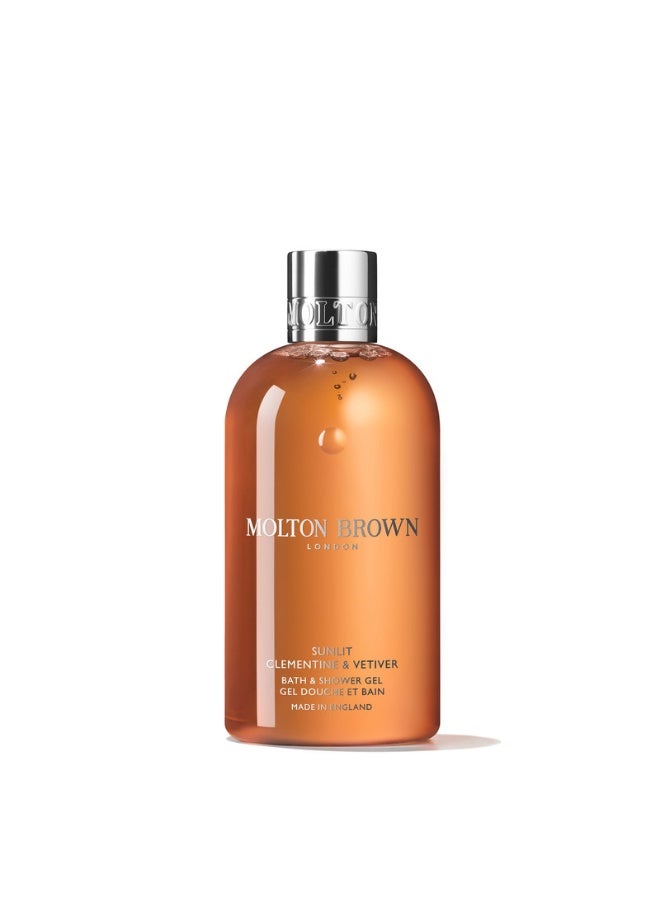 MOLTON BROWN Sunlit Clementine & Vetiver Bath & Shower Gel - Image 1