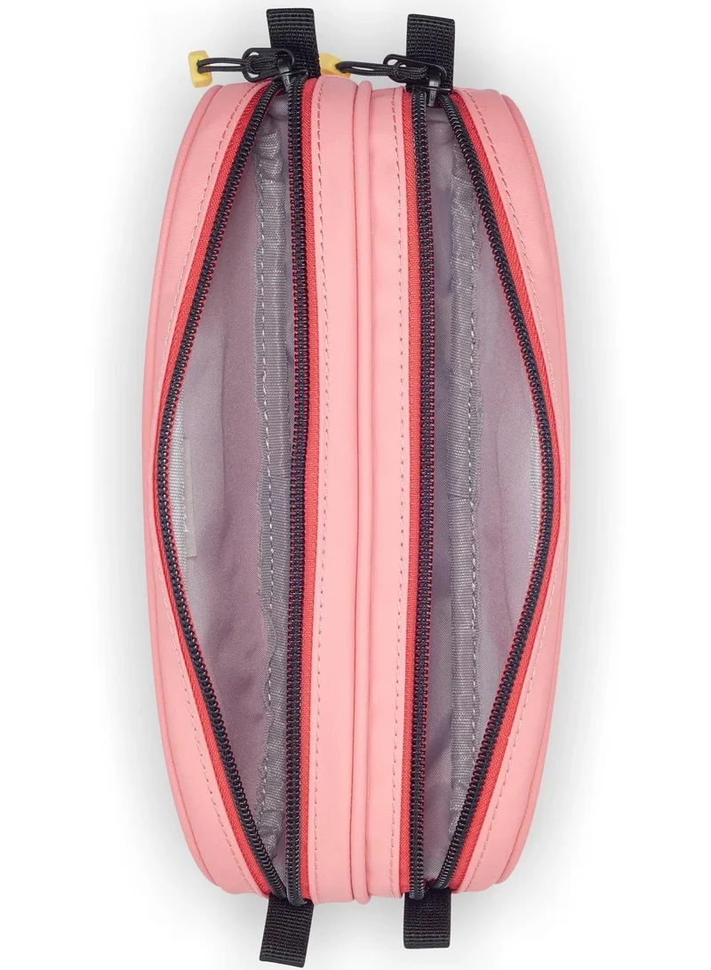 DELSEY Paris  BTS 2023 2-Compartment Pencil Case With Top Zip Opening - Pink Printing  | Best Price UAE