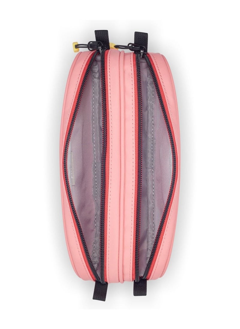 DELSEY Paris - BTS 2023 Top Zip Opening Pencil Case 2 Compartment Pink Printing 00338917319 - Image 1