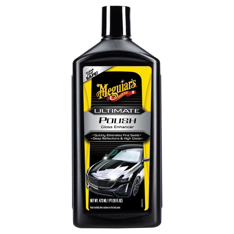 Meguiar's مغيار G19216EU جل تلميع السيارات النهائي قبل الشمع 473 مل - Image 1